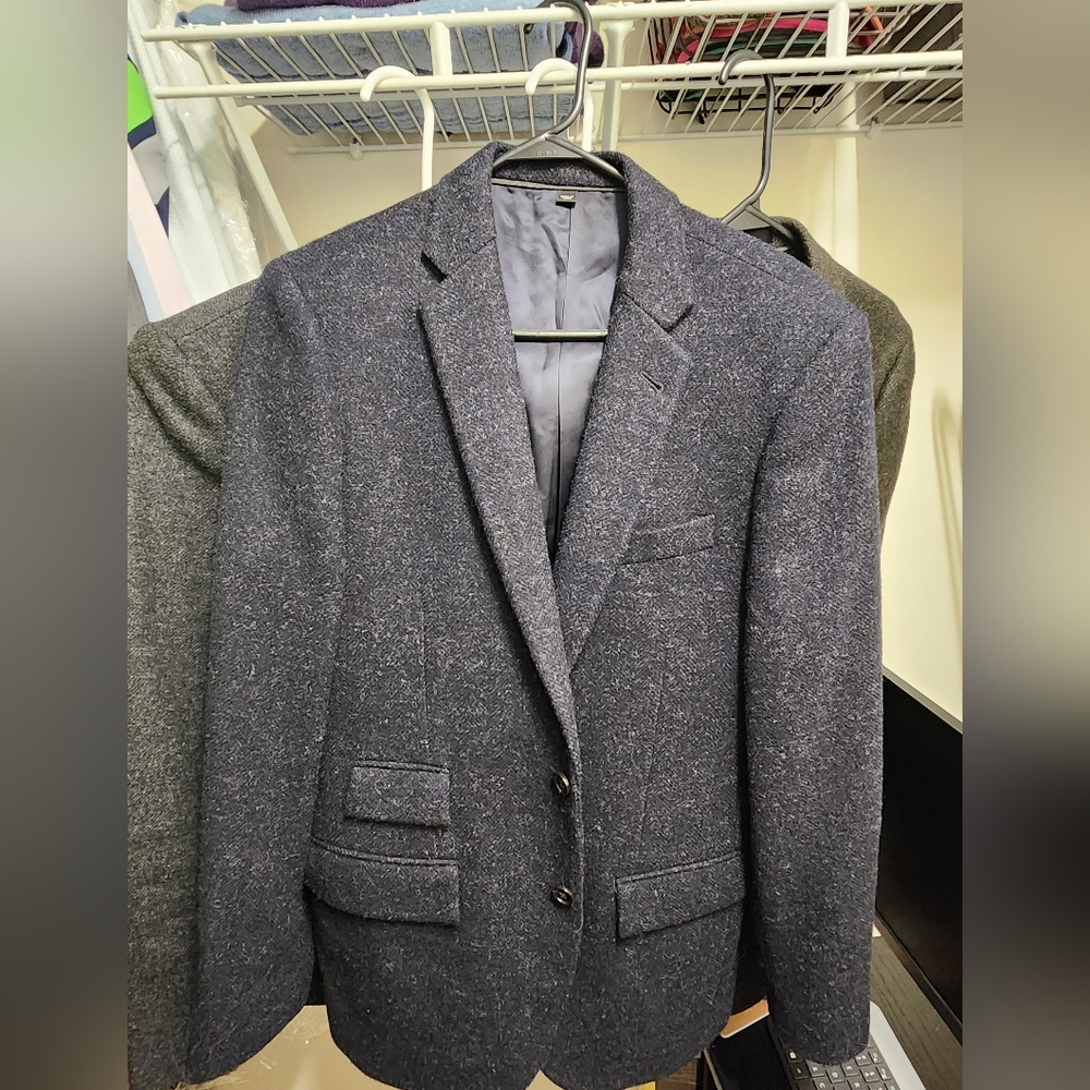 JCrew Ludlow English Wool Tweed 38R